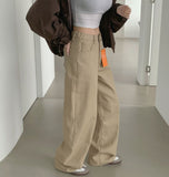 Banding Semi Wide 4-Season Cotton Pants