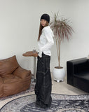 Charis Henley Neck Hooded Knit