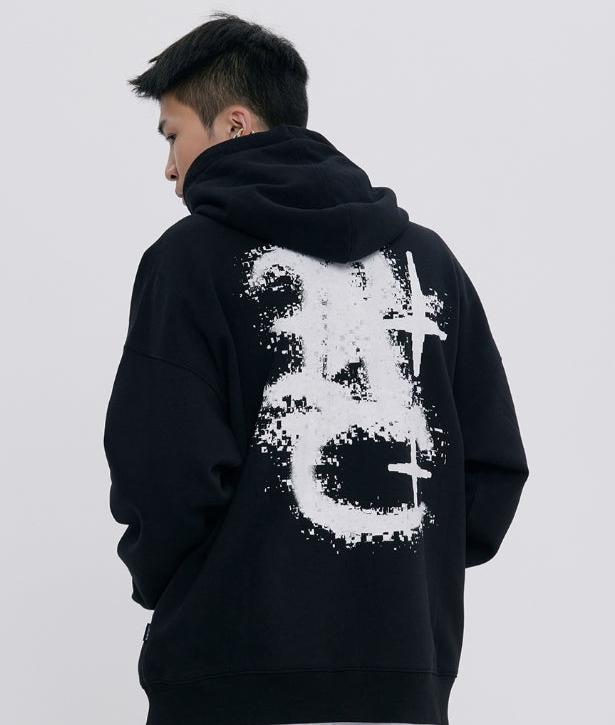 [ROMANTIC CROWN] Spout Logo Zip-Up Hoodie /追跡付 ROMANTIC CROWN] Spout Logo Zip-Up Hoodie /追跡付