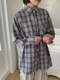 Denu Vintage Check Over Shirt