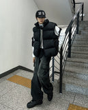 Fatigue Black Cargo Denim