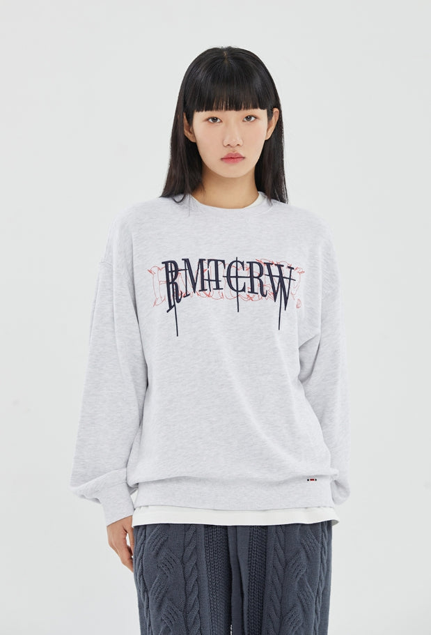 [ROMANTIC CROWN]★VOLUME LOGO CREWNECK RMTCRW Romantic Crown Crewneck Sweatshirt Small | eBay
