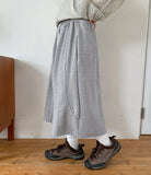Lenna cut banding bermuda pants
