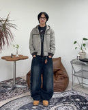 Ragnar Vintage Crop Hooded Jacket