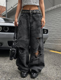 Rio camo damage back pocket balloon pants