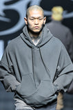 Curve Pocket Washed Hoodie