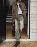 Tin Bay Washed Gray Denim