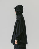 [AG] Detachable Hood Big Shirt Jacket