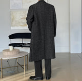 Max wool herringbone double coat