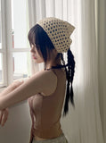 Rahi Vintage Crochet Knit Bandana