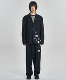 Wool Blend Expensive Oversized Jacket