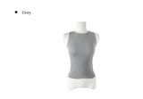 Planning Auto Ribbed Round Sleeveless