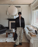 Paul Wide Cargo Cotton Pants
