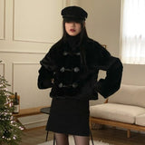 [MADE] Pairing Mink Fur Duffel Quilted Jacket