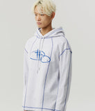SHINING LOGO STITCH HOODIE