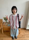 Almos Summer Denim Balloon Wide Pants