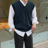 Cathy V-neck Knit Vest