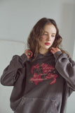 Wisdom Crop Pigment Hoodie