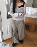 Kanbi V-neck Long Sleeve Knit