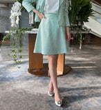 Mine Tweed Flared Skirt