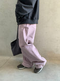 Janme Peach Fuzz Wide Banding Pants