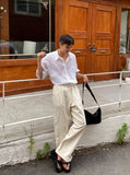 Shapraba Linen Short Sleeve Shirt