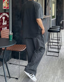 Bead Nylon String Wide Pants