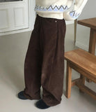 Beku Corduroy Wide Pants