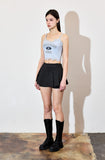 AubeA Crack Logo Lace Top