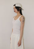 BUTTON GOLGI SLEEVELESS