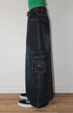 TWIN POCKET WIDE DENIM