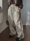 Dirty Painting Line Wide Pants