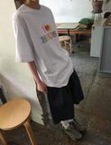 [unisex] Cahill House Printing Over Short Sleeve Tee