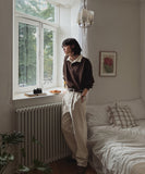 Clay collar long sleeve t-shirt