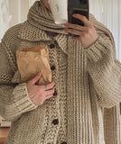 [wool20%] Ellie Bocashi weaving muffler