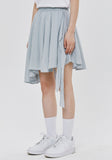 RIBBON FLARE SKIRT