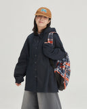 [BAONHAUS] Neomi Over Hood Shirt