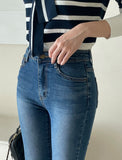 Remoman Span Bootcut Denim Pants