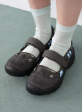 DOUBLE-STRAP TRACKING SNEAKERS