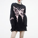 (Unisex) Pauline Butterfly Oversized Knitwear