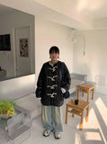 Morinve quilted toggle padded jumper