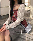 Rakumi Net Bolero Cardigan