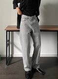Shadow Gray Wide Denim