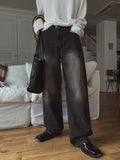 Rhodia Damage Sand Denim Pants