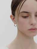 Precise (W) Hoop Earrings M