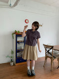 Cueheu Banding Flare Midi Skirt