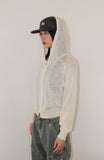 COMFY KNIT HOOD ZIP-UP