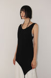 UNBALANCE STUD SLEEVELESS