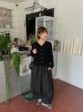 Kohiren Dot Knit Cardigan