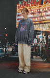 Mad Hoppi Raglan Pigment Sweatshirt